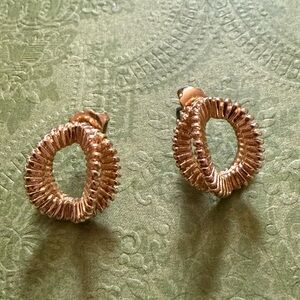 Elegant Gold Hoop Earrings